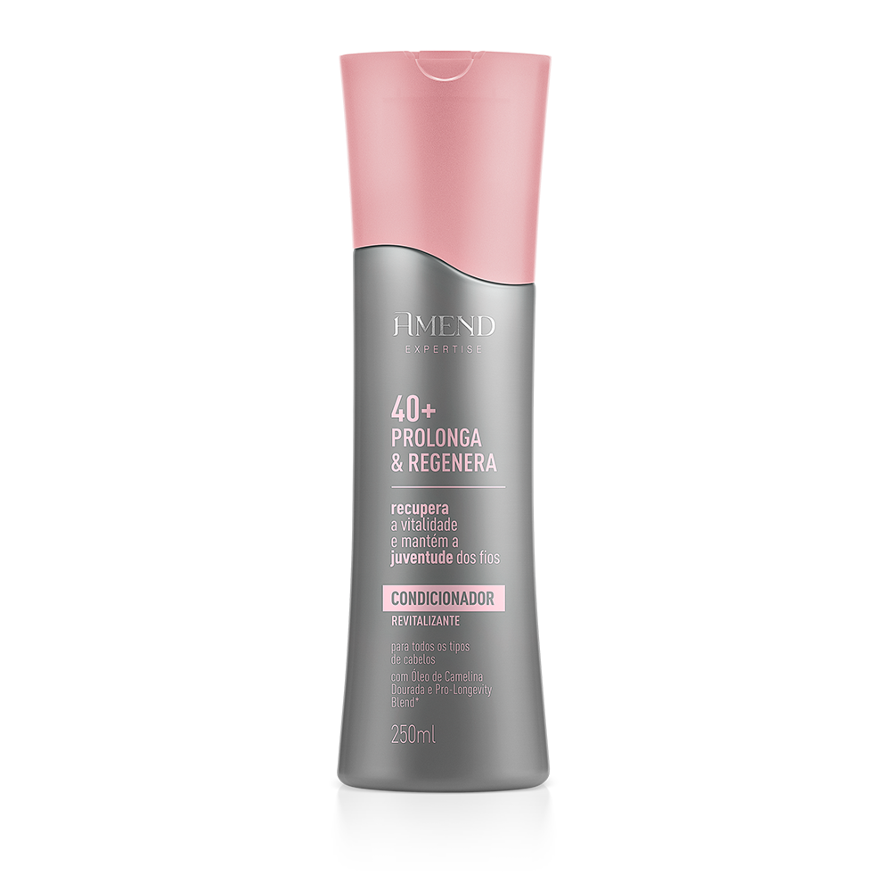 Condicionador Revitalizante Amend Expertise Prolonga & Regenera 40+